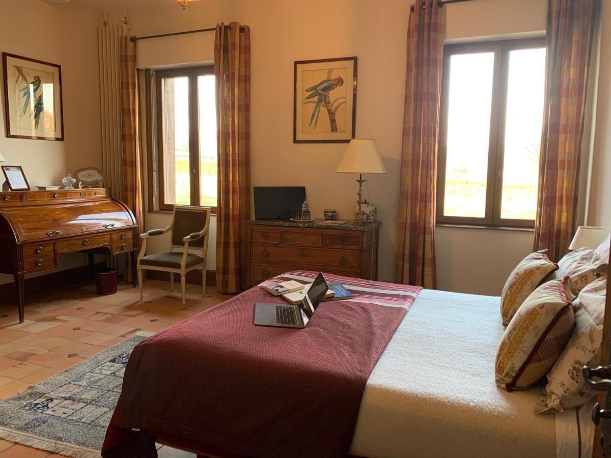 Le Pommier Doux, Maison D'Hote Du Domaine Du Chateau D'Argeronne La Haye-Malherbe Δωμάτιο φωτογραφία